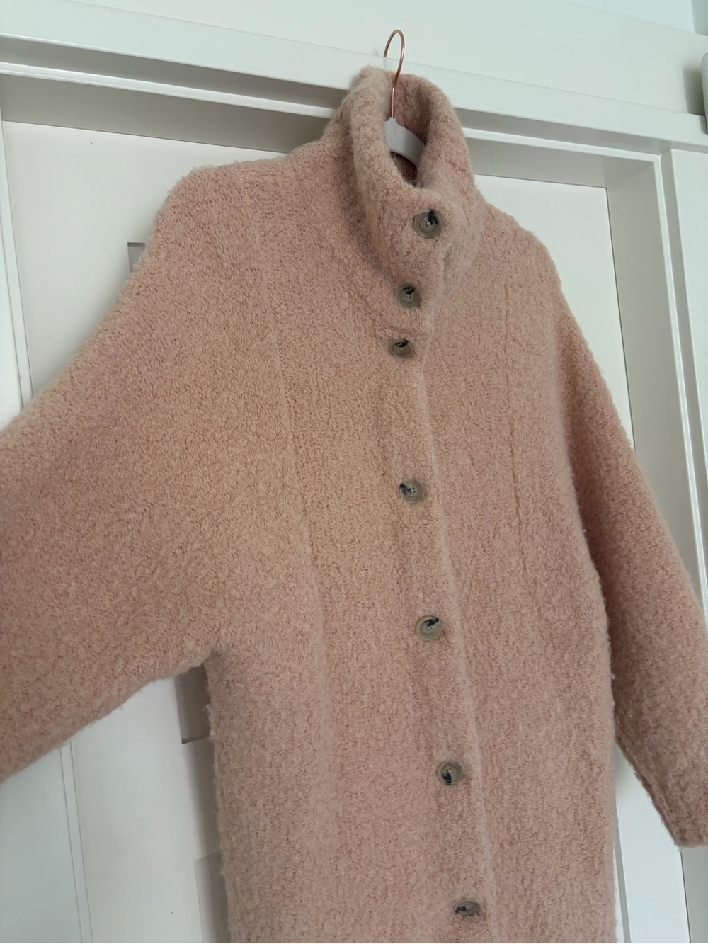 Wilfred Aritzia Alpaca Oversized Sweater | Cozy Luxury Knit SZ M - Picture 5 of 8